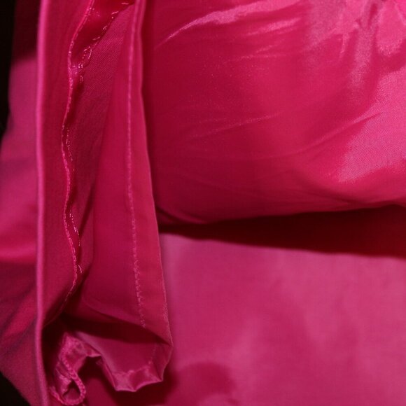 Worthington vibrant pink fitted silhouette tapered lined pencil skirt 16 - Picture 5 of 7